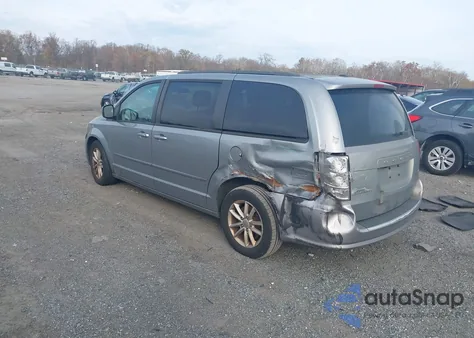 2014 Dodge Grand Caravan Sxt from USA, damaged, VIN 2C4RDGCG6ER167554